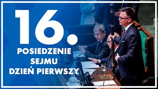 16 posiedzenie Sejmu  dzień pierwszy 23 lipca 2024 r [upl. by Venetis]