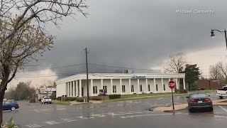 Alabama tornadoes caught on camera raw video [upl. by Jeddy]