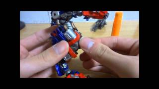 Scifi REVOLTECH Optimus Prime Up Grade Video [upl. by Calysta32]