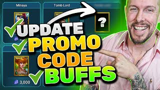 NEW PROMO CODE amp UPDATE NEWS we HAVE to talk [upl. by Nnaeitak]