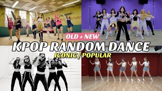 MIRRORED ICONIC KPOP RANDOM DANCE  old  new [upl. by Naujled]