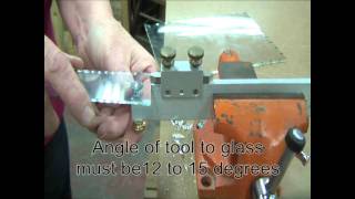 How To Scallop Glass [upl. by Naffets146]