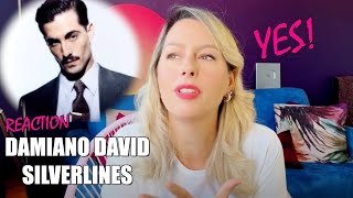 DAMIANO DAVID va da solo e CAMBIA VOCE  SILVERLINES Reaction [upl. by Yelhak165]