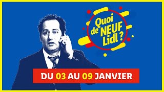 Du 3 au 9 janvier 2024  Quoi de neuf chez Lidl   Lidl France [upl. by Adran]