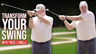 3 Simple Drills To Transform Your Golf Swing ☄️🏌️‍♂️ [upl. by Fulvia134]