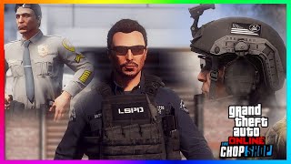 UNLOCK ALL RARE POLICE OUTFITS Cop Noose INTERCEPTOR CAR GTA 5 Chop Shop DLC GTA Online Update [upl. by Lezirg]