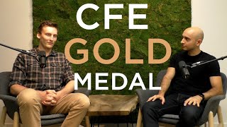 CFE 2023 Gold Medalist Shares His Study Tips  Gevorg CPA x Justin Pouliot [upl. by Thebazile139]