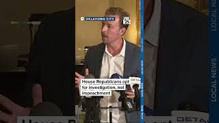 Oklahoma House Republicans opt for investigation not impeachment of Supt Ryan Walters [upl. by Didi415]