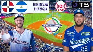 R DOMINICANA 5  4 NICARAGUA  En vivo SERIE DEL CARIBE Miami 2024 EDICION 66 JORNADA 2 [upl. by Karna]