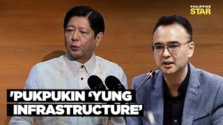 Cayetano inaasahang marinig sa SONA ang plano ng pangulo sa imprastruktura [upl. by Hsaka]