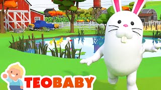 Hop Little Bunny Dance  Dance Party  Nursery Rhymes amp Kids Songs [upl. by Bernadette792]