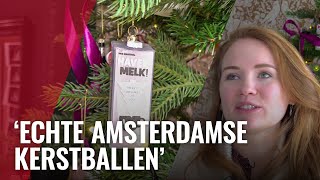 Havermelk en satisfyerkerstballen Amsterdammers maken eigen kerstversiering [upl. by Ehsom]