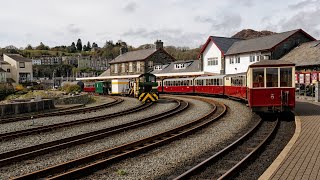 Ffestiniog amp Welsh Highland Railways  Porthmadog Station  The Quarryman [upl. by Eileme514]