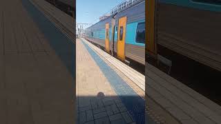 ArmidaleMoree Xplorer Departing Central Sydney Terminal Platform 4 sydneytrains shortsfeed [upl. by Nnairrehs]