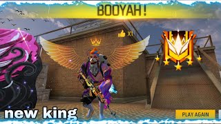 NEW KING 👑HIGHLIGHTS 🇮🇳freefire freefireindia gamingff youtube gameplay freefiremax [upl. by Adriel]