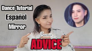 TAEMIN 태민 Advice  Dance Tutorial Español  Explicación Mirror  Sandie G [upl. by Nuhsyar]