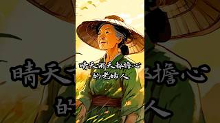 晴天雨天都擔心的老婦人 人生感悟 智慧 正能量 勵志 情感 [upl. by Hosfmann802]