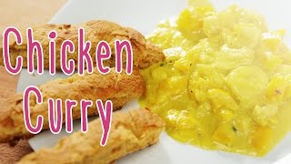 Würziges Chickencurry  Besser als beim Inder um die Ecke [upl. by Gabrielli]