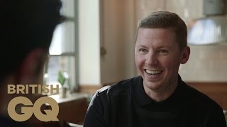 Professor Green Talks Marriage amp Mental Health  Out to Lunch  British GQ [upl. by Akessej901]