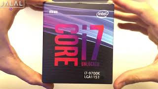 Intel Core i79700K unboxing quick review [upl. by Leumek]