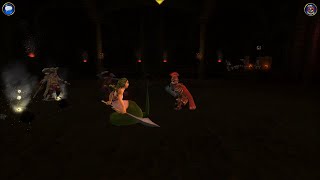 Vulture Plunderer Smuggler Arena critical animations Pirate101 [upl. by Reinal716]