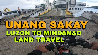 UNANG SAKAY  LUZON TO MINDANAO  LAND TRAVEL  October 7 2024 [upl. by Nnorahs]