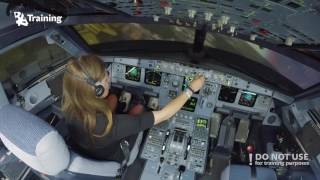 Inexperienced girl trying to land A320 [upl. by Anawad622]