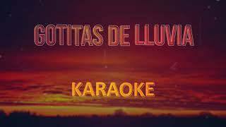 Gotitas de lluvia Cumbia Karaoke Pista Musical [upl. by Posehn]