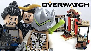 LEGO Overwatch Hanzo vs Genji review 2019 set 75971 [upl. by Allemac630]