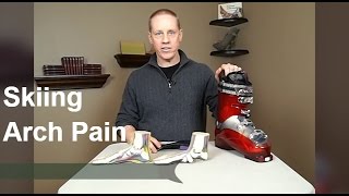 Treating Arch Pain When Skiing with Dr Larry Huppin [upl. by Irrabaj360]