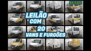 LEILÃO COM COMPILAÇÃO DE 20 VANSKOMBI E FURGÃO [upl. by Anawat]