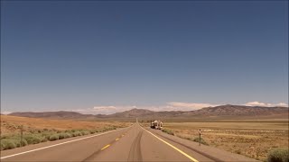 US 50 in Nevada quotThe Loneliest Road in Americaquot [upl. by Nasho53]