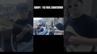 Europe The Final Countdown  한시현 불타는기타레슨 노원기타레슨 [upl. by Ybroc]