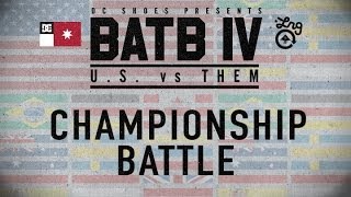 Morgan Smith Vs PJ Ladd BATB4  Championship Battle [upl. by Ennairrek492]