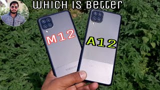 Samsung Galaxy M12 vs Samsung Galaxy A12 Camera Comparison [upl. by Ofelia]