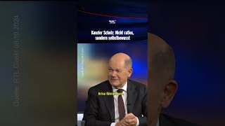 Kanzler Scholz super selbstbewusst  heuteshow shorts [upl. by Atihcnoc]