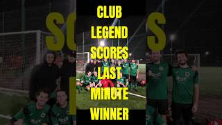 52 YEAR OLD CLUB LEGEND SCORES LAST MINUTE WINNER 7asidefootball soccer 7on7footballhighlights [upl. by Llemor404]