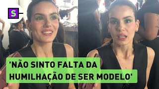 Camila Queiroz faz desabafo sobre época de modelo Não sinto falta da humilhação [upl. by Ollayos921]