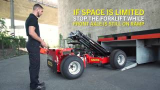 PALFINGER Service  Truck Mounted Forklift BM Operator Video English deutsche Untertitel [upl. by Morly]