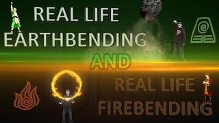 REAL LIFE EARTHBENDING AND REAL LIFE FIREBENDING Avatar in REAL LIFE [upl. by Silecara]