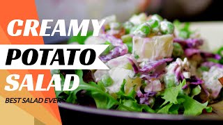 Tasty and Creamy Potato salad  shorts [upl. by Navanod]