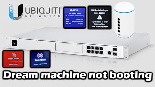 Ubiquiti Dream machine not booting  Quick Fix [upl. by Sewel]