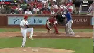 Yadier Molina Throwing  Short Version in Slow Motion [upl. by Tsew8]