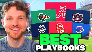 Best OFFENSIVE Playbooks in College Football 25 [upl. by Eisler]