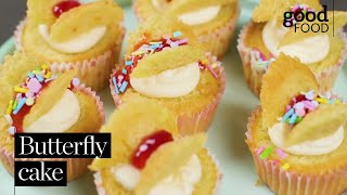 Butterfly Cake Recipe For Beginners [upl. by Coridon]