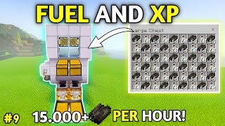 EASIEST KELP XP FARM 121 MINECRAFT BEDROCK  XP amp Fuel Farm  MCPE PS4 Xbox Windows 10 [upl. by Dorwin13]