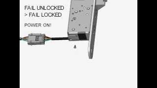 Подключение управление и настройка электромеханических замков ABLOY EL402 EL502 EL404 [upl. by Nywrad479]