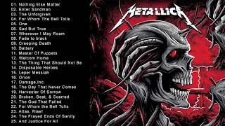 Best Of Metallica  Metallica Greatest Hits full Album [upl. by Whale683]