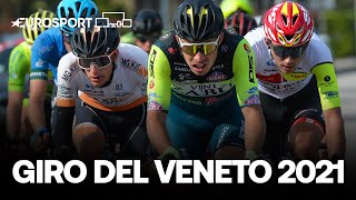 Giro del Veneto  Highlights  Cycling  Eurosport [upl. by Ahseei]