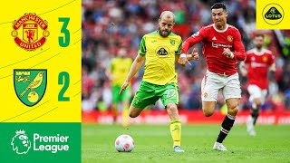 HIGHLIGHTS  Manchester United 32 Norwich City [upl. by Ainaj]